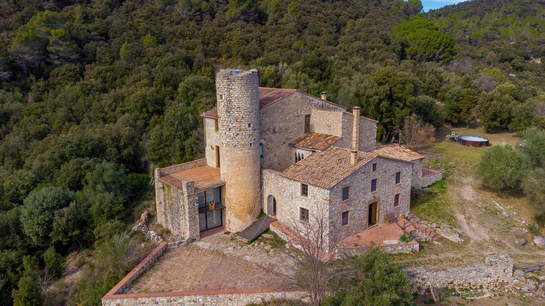 Castle in Amer, Catalonia, Spain 3 - 17061850