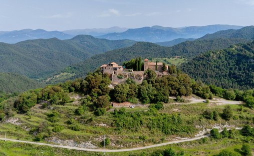 Schloss in Ripoll, Katalonien, Spanien 1