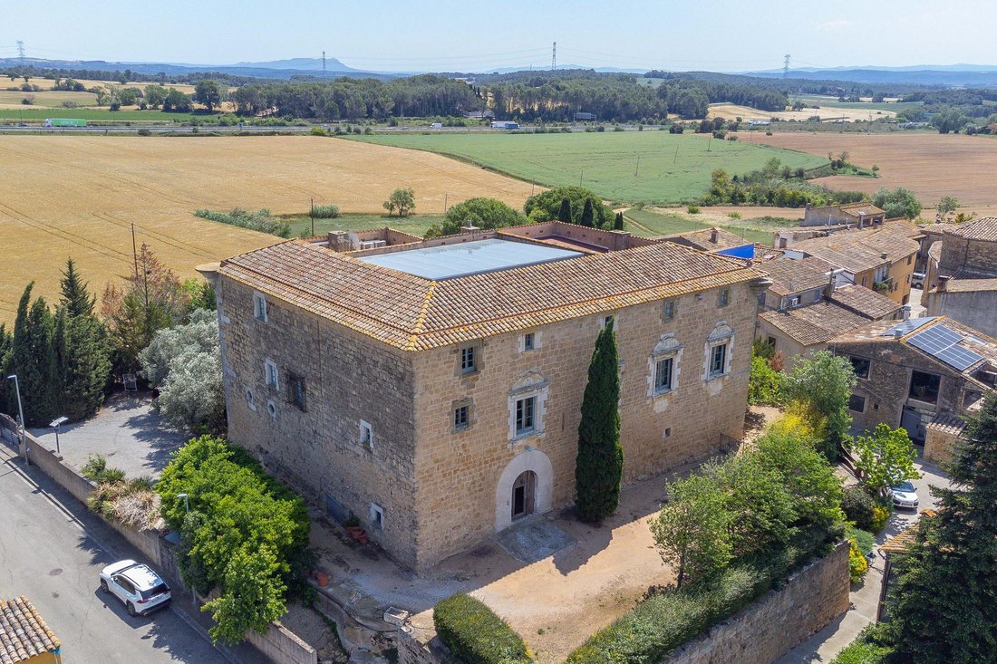 Castle in Bascara, Catalonia, Spain 1 - 16989162