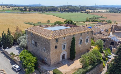 Castillo en Bàscara, Cataluña, España 1