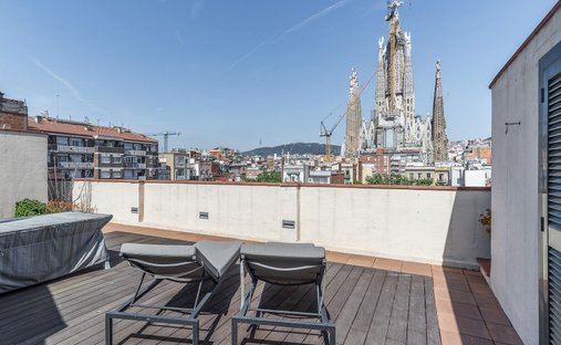 Penthouse in Eixample, Barcelona, Spain 1