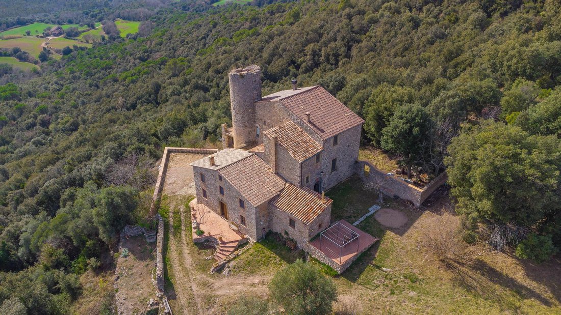 Castle in Amer, Catalonia, Spain 4 - 17061850