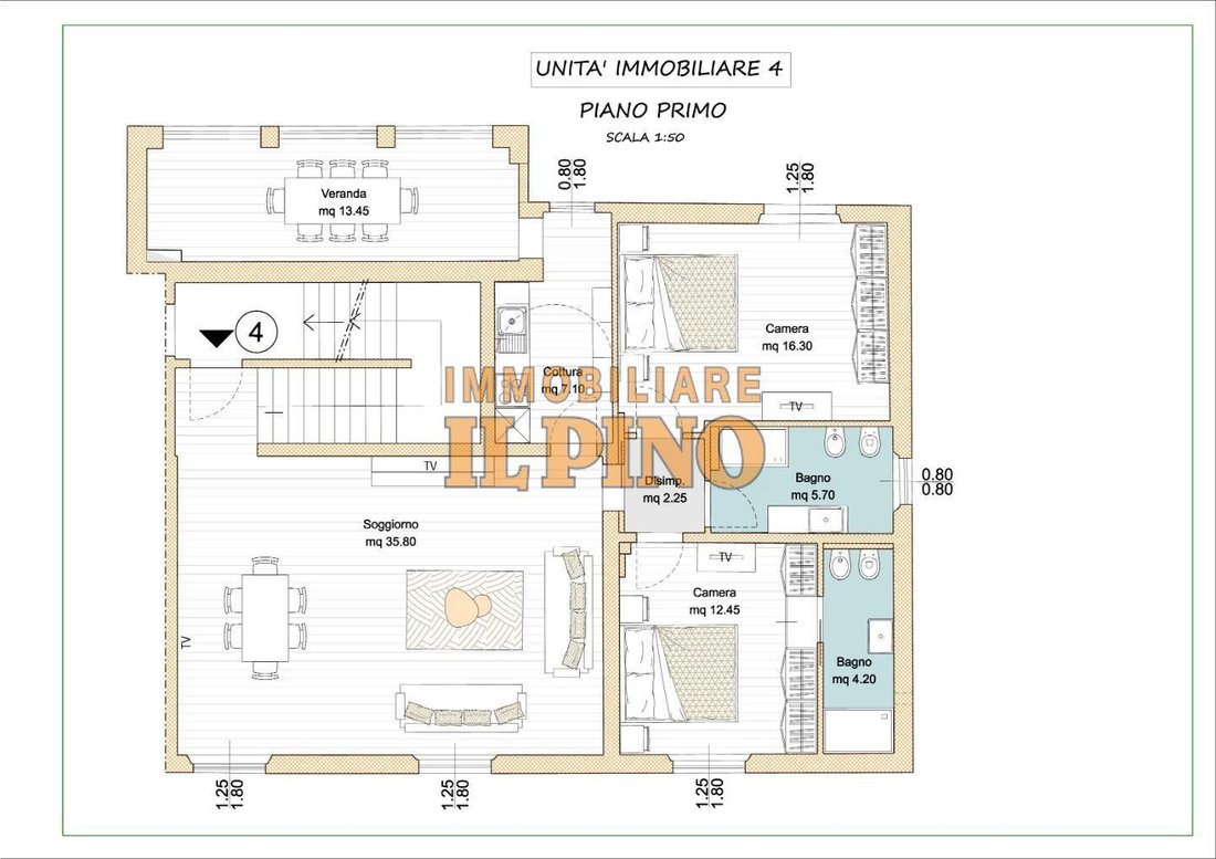 Apartment in San Frediano a Settimo, Cascina, Tuscany 3 - 17799240