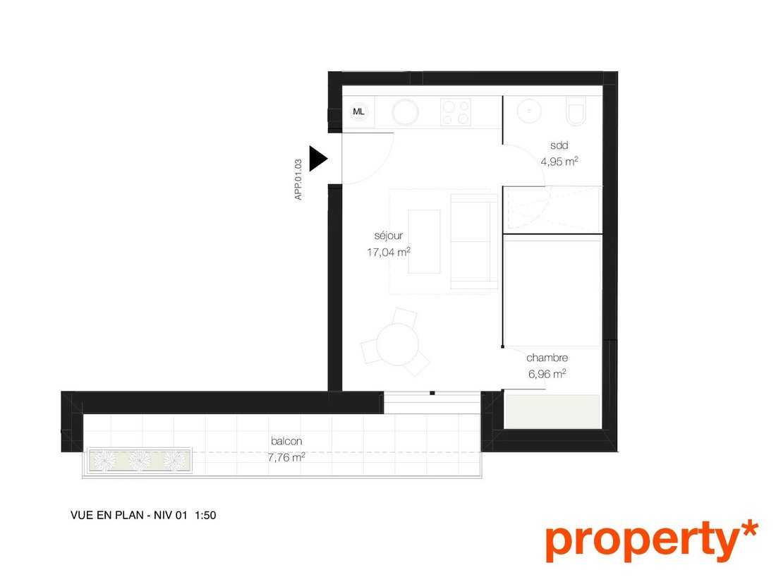 Apartment in Luxembourg, Luxembourg, Luxembourg 4 - 17062242