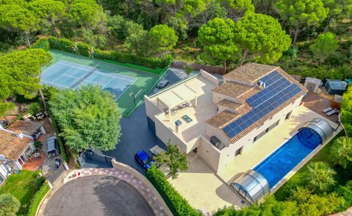 Villa en Santa Cristina de Aro, Cataluña, España 1