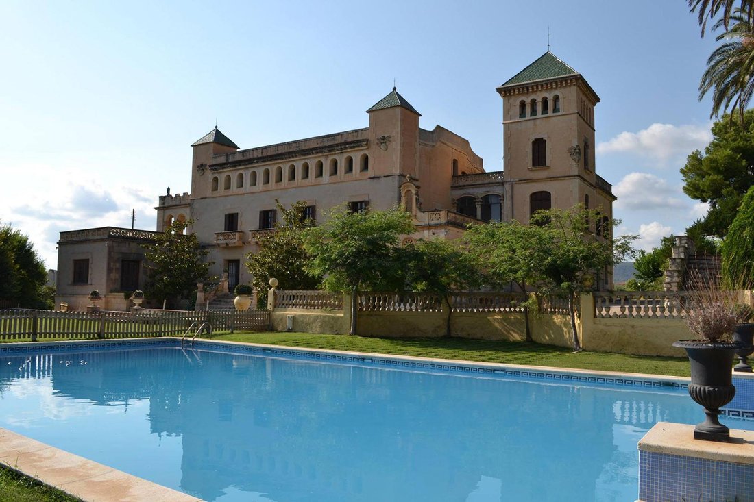Castle in Banyeres del Penedes, Catalonia, Spain 1 - 16987714