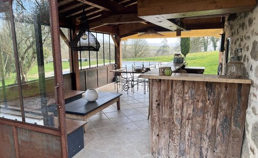 Magnificent Medieval Castle Overlooking The Lot Valley, With Swimming Pool, Outbuildings, Near Figea