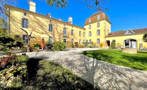 Chateau in Marciac, Occitania, France 1
