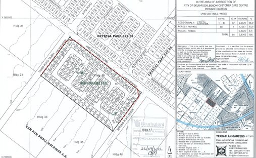 Land in Benoni, Gauteng, Südafrika 1