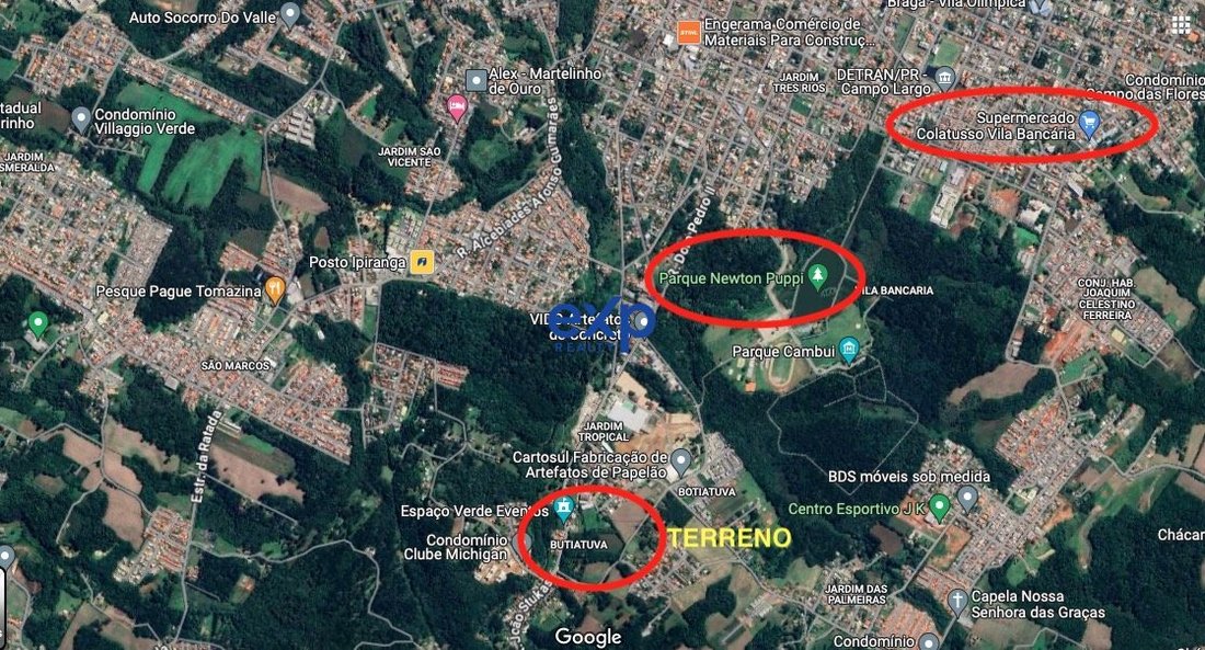 Terreno a Campo Largo, Paraná, Brasile 1 - 17804464