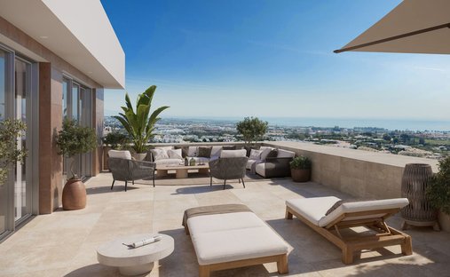 Penthouse à Estepona, Andalousie, Espagne 1