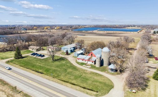 Corps de ferme à Osceola, Wisconsin, États-Unis 1
