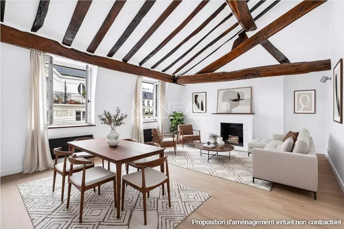 Apartment in Monnaie, Paris 6e Arrondissement, Paris 2 - 17656152