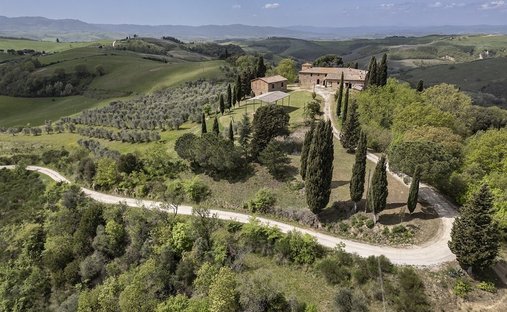 Landhaus in Montalcino, Toskana, Italien 1
