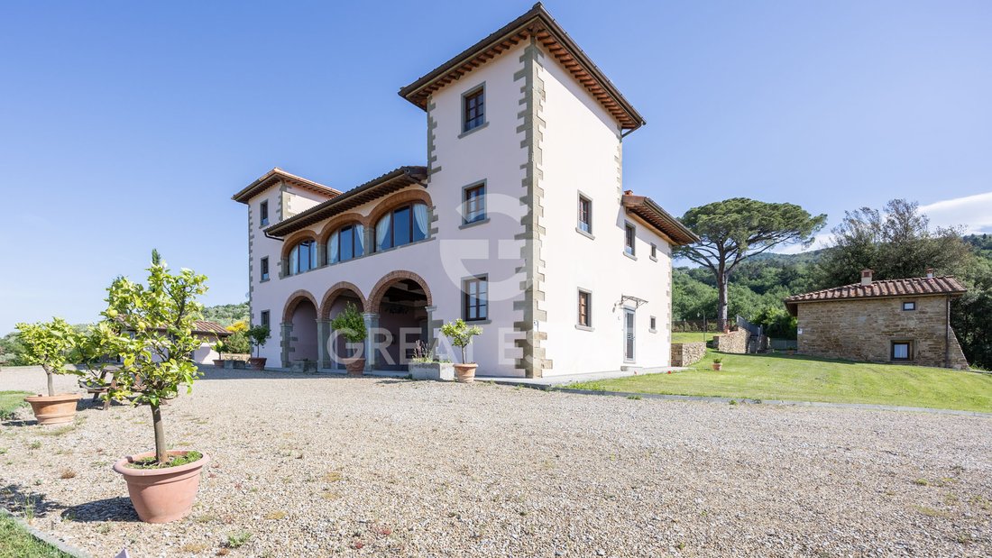 Tenuta a Loro Ciuffenna, Toscana, Italia 1 - 17814235