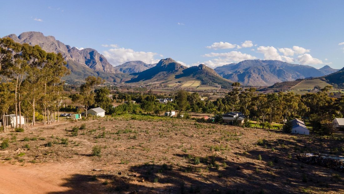 Terreno a Franschhoek, Capo Occidentale, Sudafrica 1 - 17814434