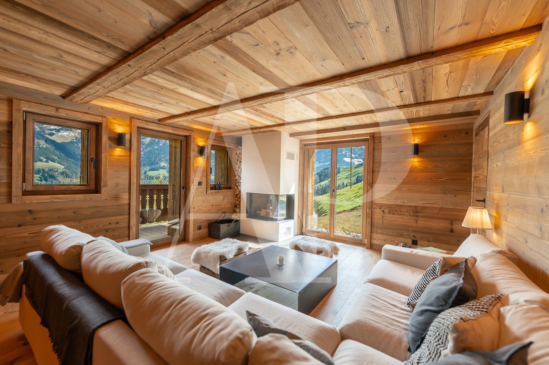 Avanthay Immobilier Val D'illiez Exceptional Chalet Under Reconstruction 6.5 Rooms 4 Bedroom