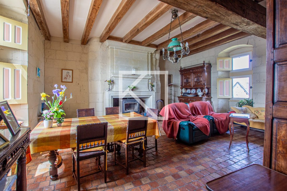 Manor For Sale, 7 Rooms Loire Authion 49250