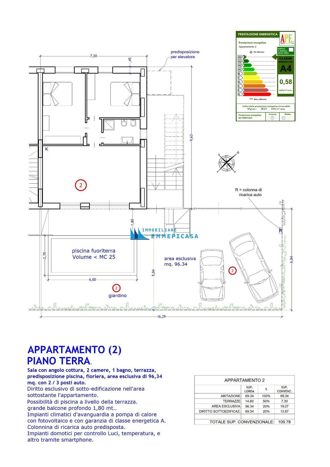 Apartment in Marina di Massa Centro, Massa, Italy 4 - 17834064
