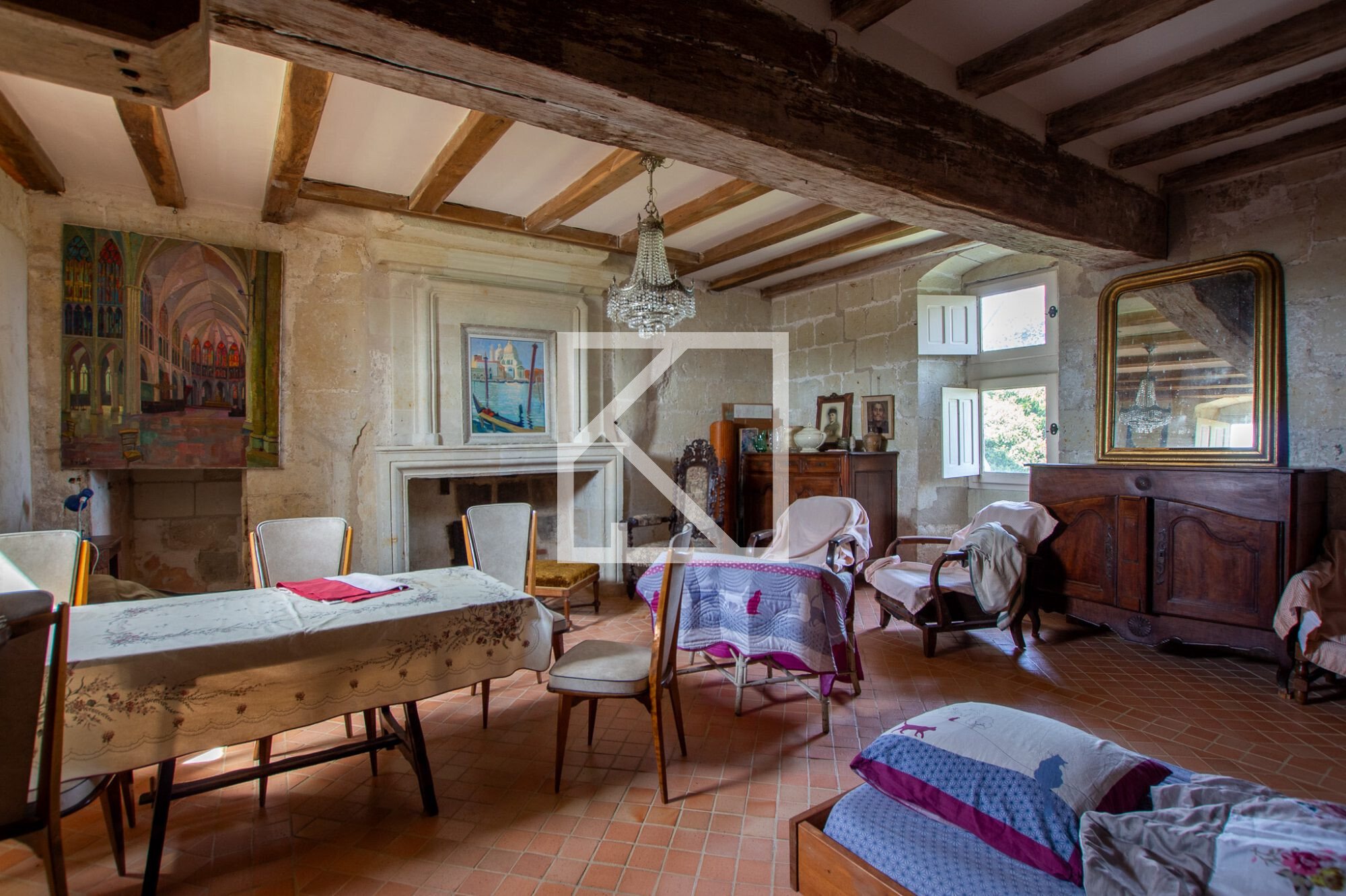 Manor For Sale, 7 Rooms Loire Authion 49250