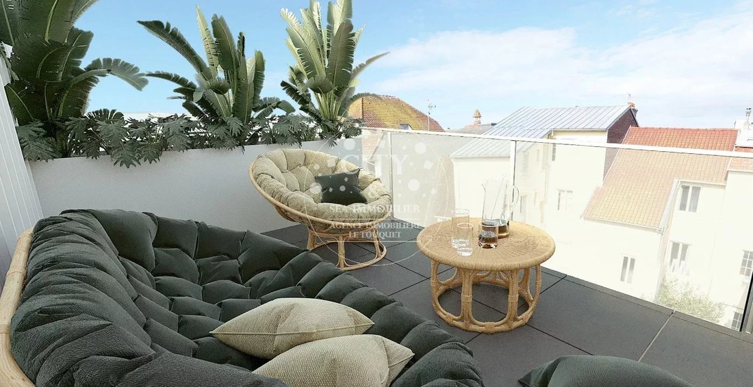 Wohnung in Littoral, Le Touquet-Paris-Plage, Frankreich 4 - 13407914