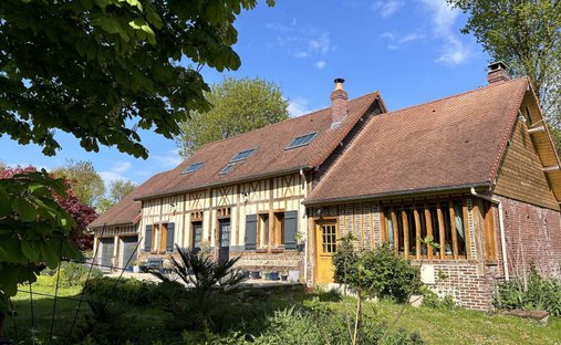 Haus in Veules-les-Roses, Normandie, Frankreich 1