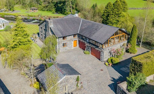 House in Spark Bridge, Cumbria, England 1