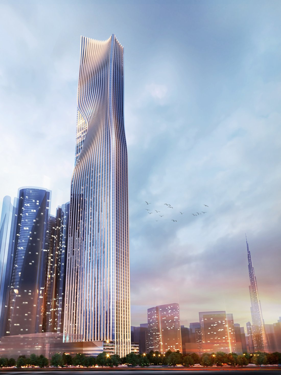 Appartamento a Business Bay, Emirato di Dubai, Emirati Arabi Uniti 1 - 17821046