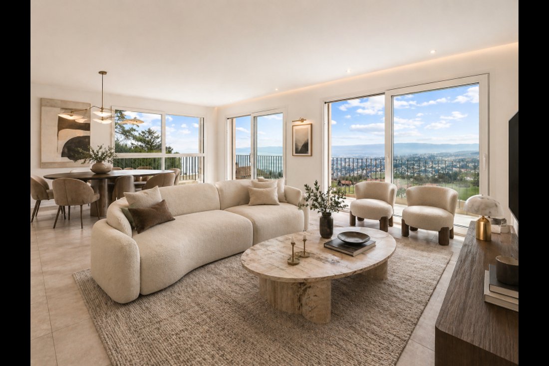 Between Lake And Vineyards: A Modern Villa With Irresistible Charm