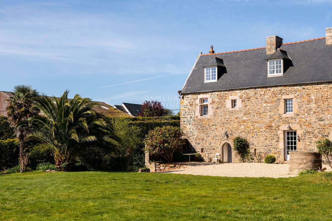 Castle in Plougrescant, Brittany, France 1 - 17837142