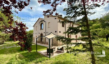 Villa à Sarteano, Toscane, Italie 1