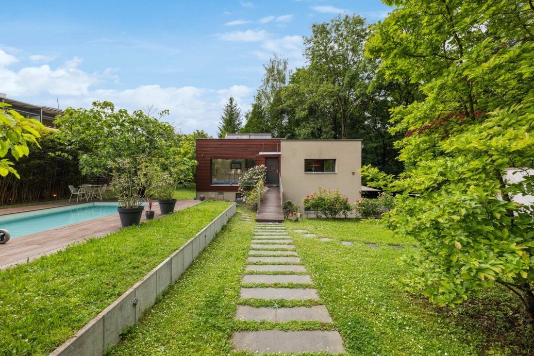 Luxe Et Nature à Deux Pas Du Centre Villa Privative Contemporaine à Grand Lancy