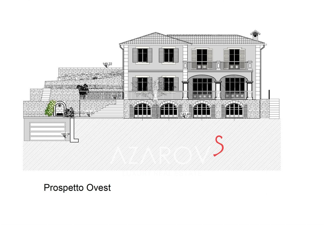 Villa in Bordighera, Liguria, Italy 3 - 17703702