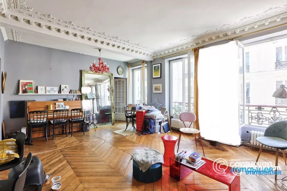 Apartment in Clichy-Trinité, Paris 9e Arrondissement, Paris 2 - 17837538