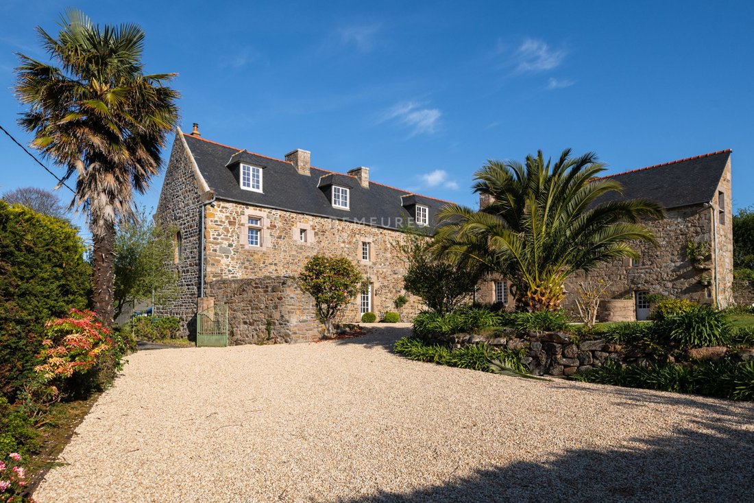 Castle in Plougrescant, Brittany, France 3 - 17837142