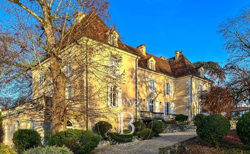 Castello a Bergerac, Nuova Aquitania, Francia 1