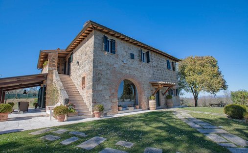 Landhaus in Chiusi, Toskana, Italien 1