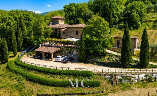 Domaine à Centre, Greve in Chianti, Toscane 1