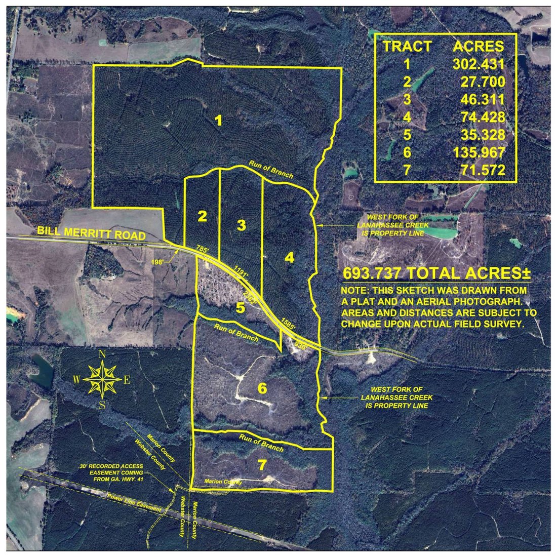 Land in Buena Vista, Georgia, United States 2 - 17842840