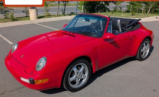 1995 Porsche 911 Carrera Cabriolet 2D in Ashburn, VA, United States 1
