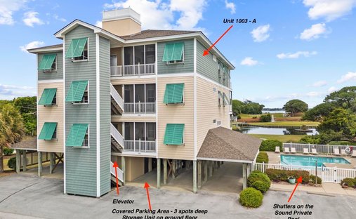 Eigentumswohnung in Pine Knoll Shores, North Carolina, Vereinigte Staaten 1