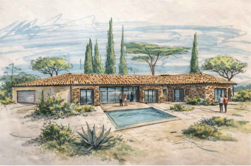 Land in La Croix-Valmer, Provence-Alpes-Côte d'Azur, France 1 - 17846932