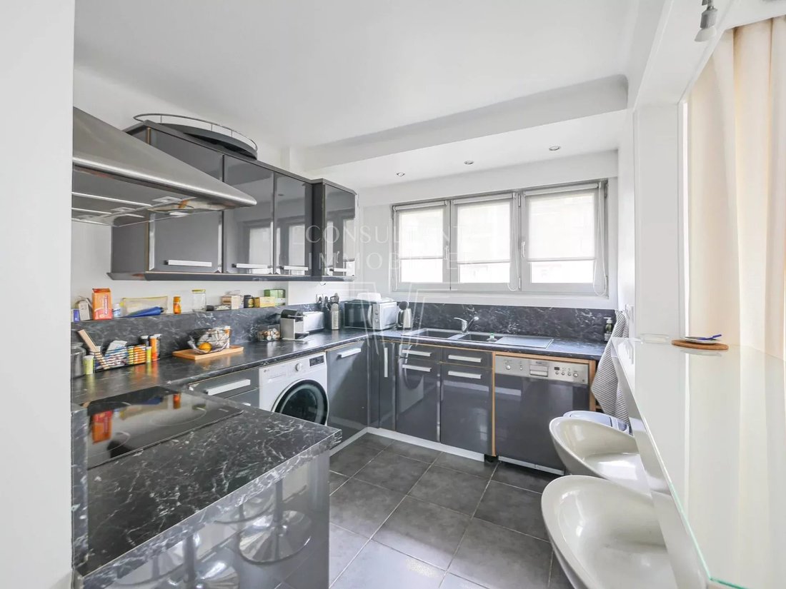 Apartment in Auteuil Sud, Paris 16e Arrondissement, Paris 5 - 17844986