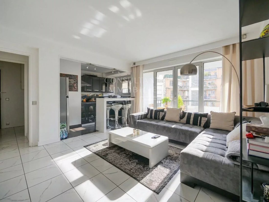 Apartment in Auteuil Sud, Paris 16e Arrondissement, Paris 2 - 17844986