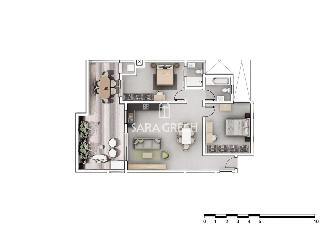 Apartment in Mellieha, Malta 1 - 17849602