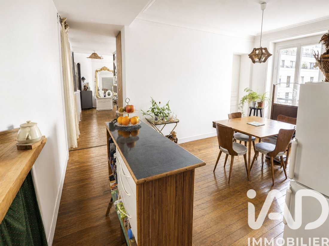 Apartment in Père Lachaise-Réunion, Paris 20e Arrondissement, Paris 4 - 17851884
