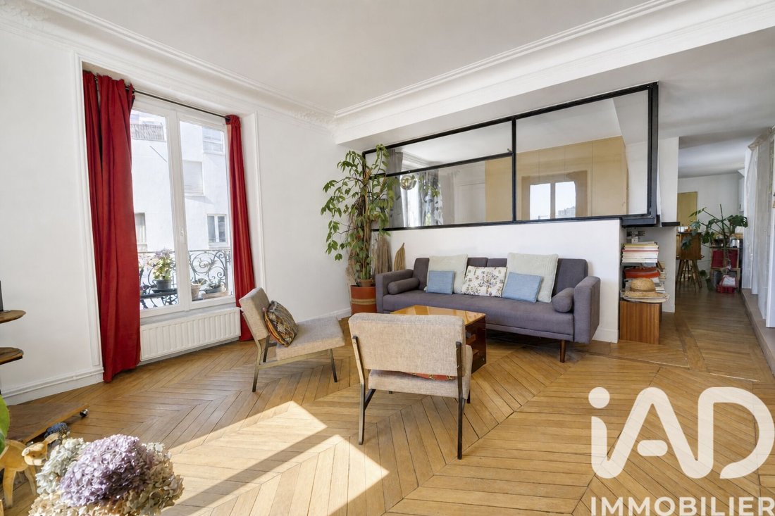 Apartment in Père Lachaise-Réunion, Paris 20e Arrondissement, Paris 2 - 17851884