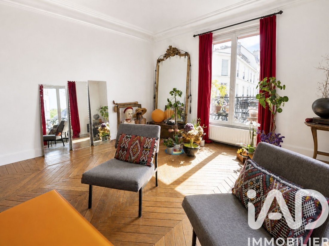 Apartment in Père Lachaise-Réunion, Paris 20e Arrondissement, Paris 3 - 17851884