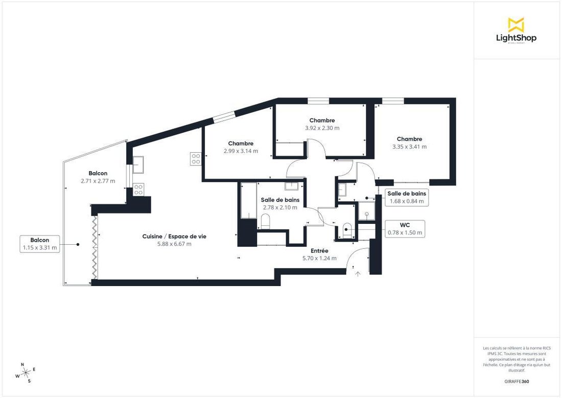 Apartment in République - Université, Nanterre, France 3 - 17856283