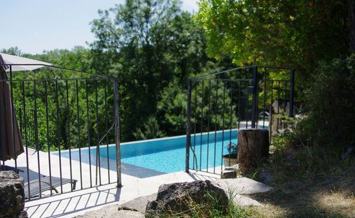 Magnificent Medieval Castle Overlooking The Lot Valley, With Swimming Pool, Outbuildings, Near Figea